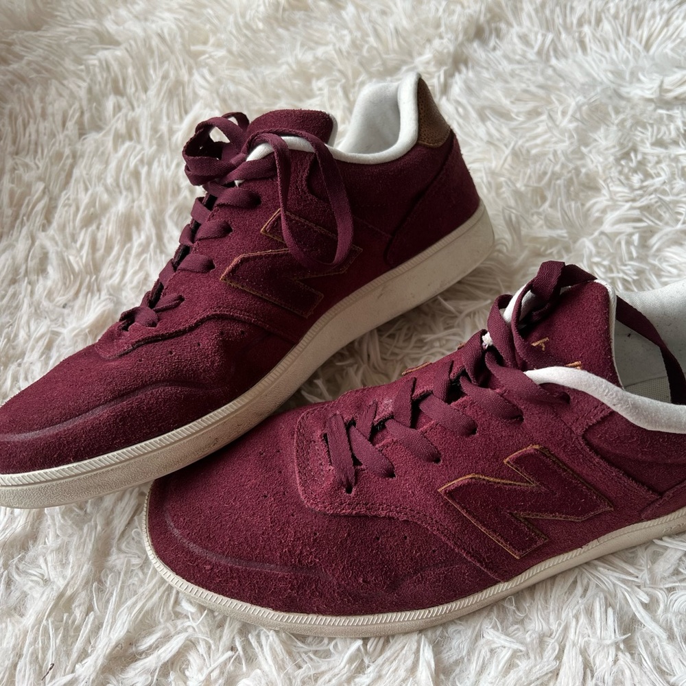 New Balance Numeric: Maroon shoes
